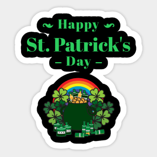 Happy St Patrick's Day Sticker